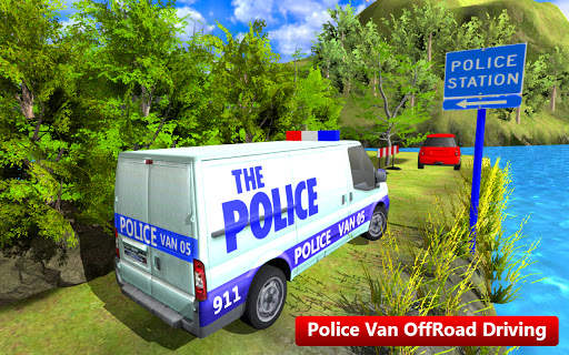 Police Van Driving Game-Police Bus Simulator game screenshot 3