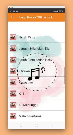 Lagu Rossa Offline & Lirik screenshot 4