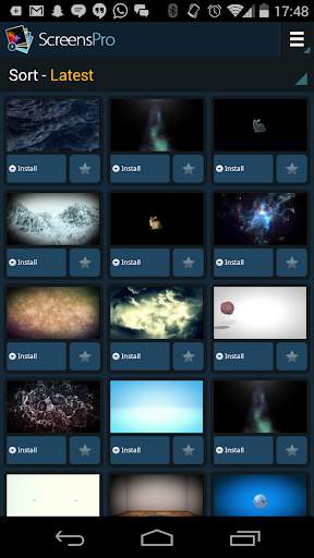 3D Live Wallpapers screenshot 3