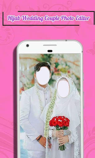 Hijab Wedding Couple Photo Editor screenshot 3