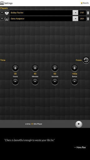 Blitz Chess Clock Free screenshot 15