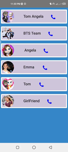 Angela’s Tom 📱 Fake Call - Angela video call screenshot 5