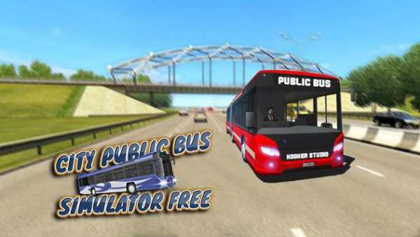 City Public Bus Simulator Free screenshot 1