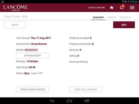 CRIS screenshot 4