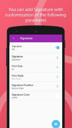 Auto Photo Stamper : Date & Time, Logo, Signature screenshot 4