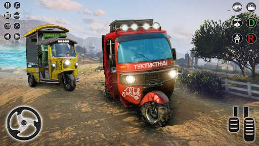 Real Rickshaw Simulator Games screenshot 3