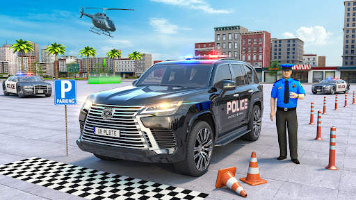 Police Parking 3D Car Driving screenshot 1