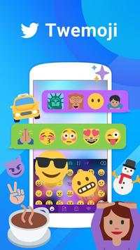 Twemoji for Kika Keyboard screenshot 1