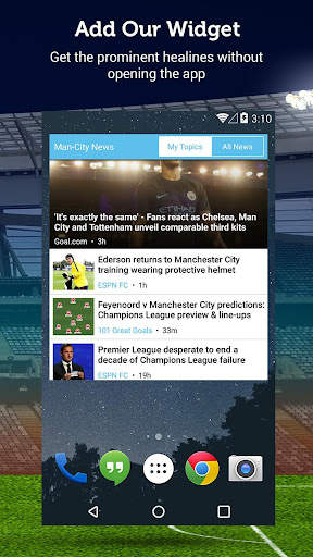 Unofficial Man City News screenshot 5