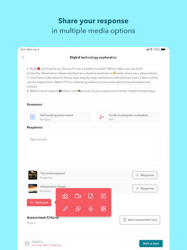 Toddle Student screenshot 16