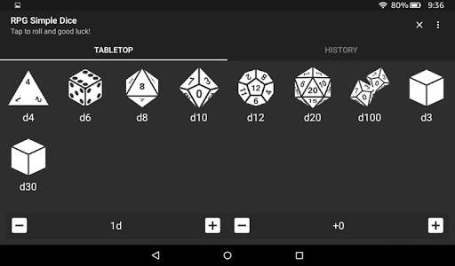 RPG Simple Dice screenshot 12