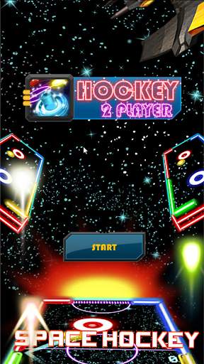 Air Glow Hockey 2 Player screenshot 1