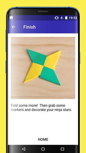How to make ninja star with paper screenshot 4