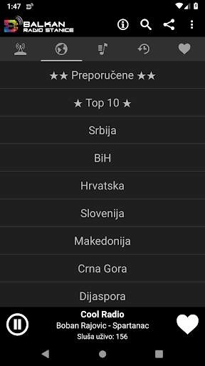 Balkan Radio Stanice screenshot 3