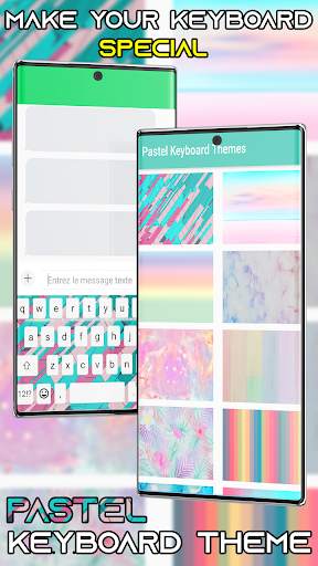 Pastel Keyboard Theme-Pastel Keyboard backgound स्क्रीनशॉट 2