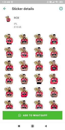 IPL 2020 WhatsApp Sticker screenshot 2