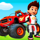 Blaze Racing Patrol أيقونة