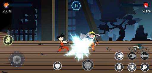 Super Stickman Fighter - Shadow battle warriors screenshot 3