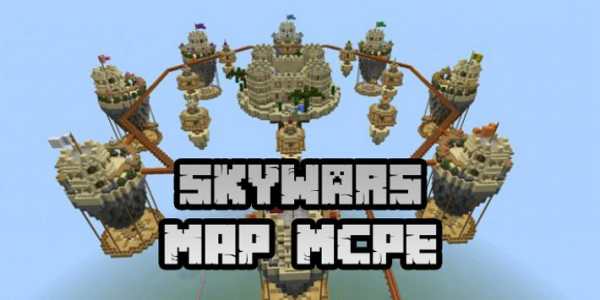 New SkyWars Map for Minecraft PE screenshot 4