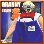 Horror Granny Ice Cream: Chapter 3 Game Scary icon