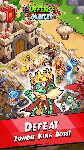 Defense Master: Merge Heros VS Zombies Kingdom screenshot 12