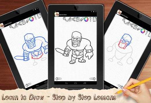 How To Draw clash of clans screenshot 2