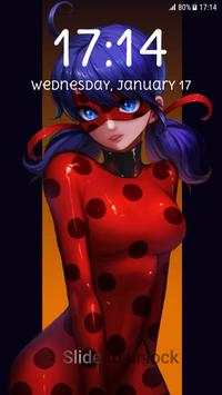 Ladybug Pattern Lock Screen 🐞 screenshot 4