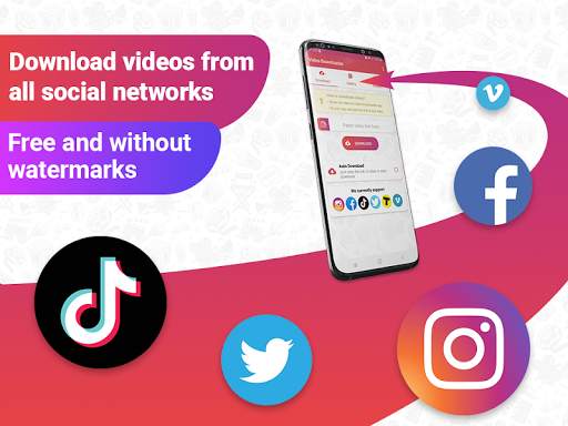 Free Video Downloader - social video saver screenshot 1