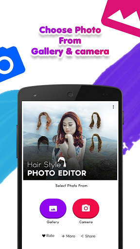 Hair Styler: The Hair Style Photo Editor App 2 تصوير الشاشة