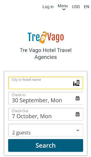 tre vago Hotel Travel Agencies screenshot 1