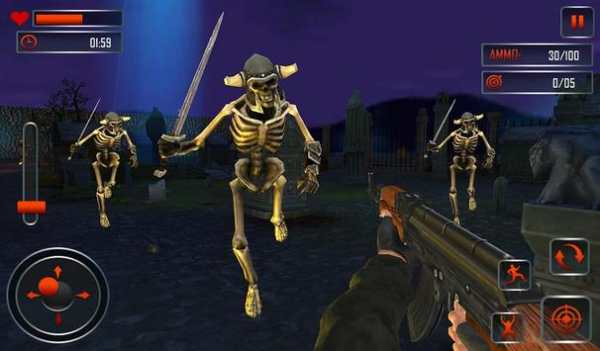 menembak zombie survival perbatasan screenshot 15