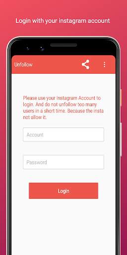 Unfollow Users - Unfollower screenshot 1