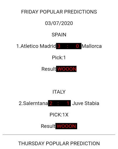 Football Tips screenshot 5