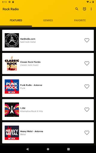 Rock Radio 🤘 Free Rock Music 🤘 screenshot 4