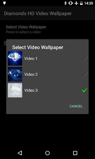 Diamonds Video Live Wallpaper screenshot 5