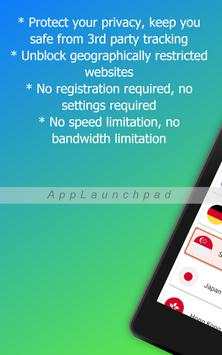 SuperVPN UAE 2020 17 تصوير الشاشة