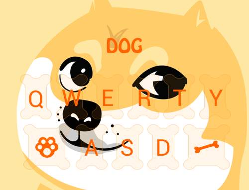 Funny Puppy Emoji Keyboard screenshot 5