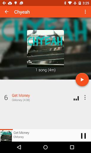Material Orange Theme screenshot 2