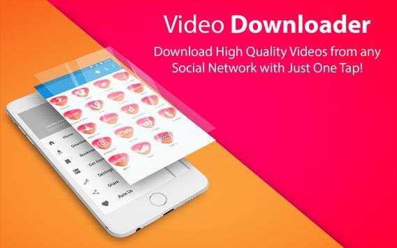 All video downloader:  Video downloader 2018 screenshot 1