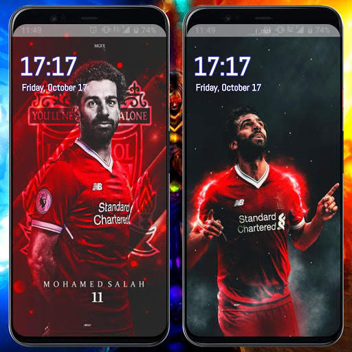 Mohamed Salah Wallpaper - Football Background 5 تصوير الشاشة