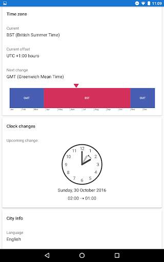 World Clock by timeanddate.com screenshot 13