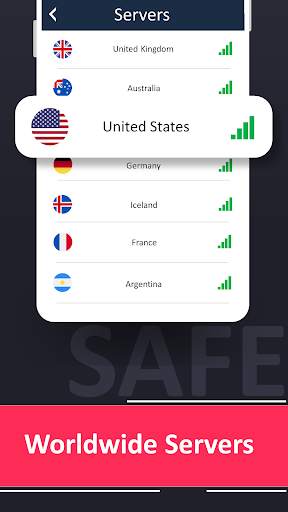Infinity VPN - Secure, Unlimited & Free VPN Proxy screenshot 2