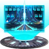 Future Spaceship Keyboard