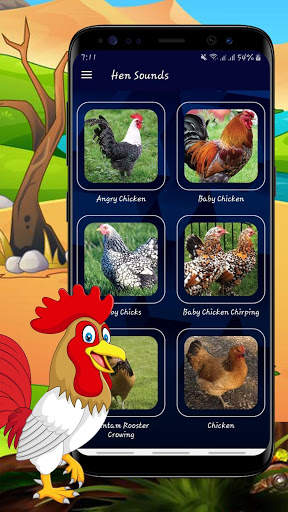 Hen Sound - Chicken Sounds - Rooster Sound screenshot 1