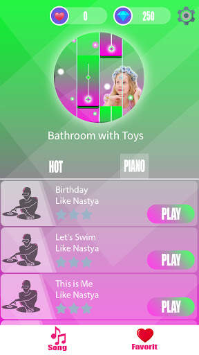 Like Nastya Piano tiles screenshot 1