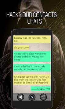 Hack Whatsapp Messeng‍er prank screenshot 4
