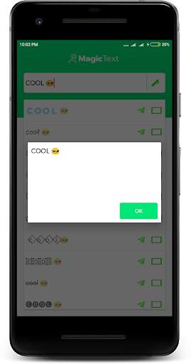 Magic Text - Styled text generator screenshot 2