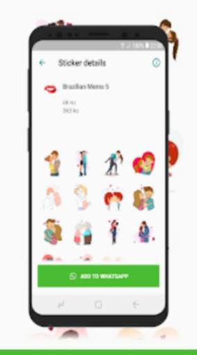 Kiss Stickers for Whatsapp 2021 screenshot 3