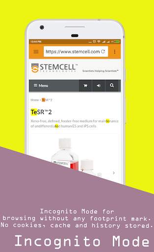 Fast Mini Browser screenshot 4