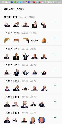Donald Trump WAStickerApps Sticker for WhatsApp screenshot 1